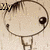 Six cartoon-style character icons with round heads and simple bodies, each labeled with a distinct word above or below.