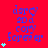 Red background with blue text reading 'darqy 2D d copy forever' and light cyan plus signs in a pattern, some frames showing additional plus signs