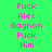 Pixelated text with alternating green and purple backgrounds displaying repeated names and 'Fuck' in pink font