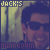 Pixelated image of a person with dark hair and sunglasses, text 'JACK'S' above and 'MANNEQUIN' below in blocky font.
