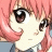 A pixelated anime-style character with pink hair and large brown eyes on the left, next to a black background with white text reading "Anime IM" and "COM" on the right.