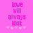 Pixelated pink text on bright pink background with five white stars below, showing animation where the leftmost star changes from solid to outlined.