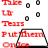 Red pixelated text and black-and-white circular icons appear on a white background with partial vehicle outline visible.