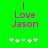 Green background with pink text reading 'I Love Jason' and five white plus signs below, one of which is light green.
