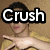six shows a person in yellow clothing making hand gestures with overlaid text phrases like "Crush," "By: David Archuleta," and "BUY IT!" against a brown background