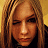 A 48x48 pixel buddy icon split into two frames showing a person with long blonde hair on the left and green text reading "Original Icons .com" on a dark green background on the right, displayed as an animated contact sheet.