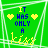 Green background with white sketchy border, yellow and blue text reading "IT WAS ONLY A KISS" flanked by two hearts in matching colors.
