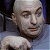 Pixelated static image of a person with a bald head, light skin, and a neutral expression, wearing a light-colored shirt against a dark background.