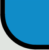 A static image showing a curved black border on the left side against a solid blue background with a light gray corner.