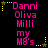 Pixelated text in pink and yellow on black background with star accents, arranged in a pattern