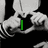 Black-and-white image of hands forming a heart shape with green text overlays reading 'I Love Tyler Lewis Forever <3' across six
