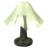 Two pixelated lamp icons side-by-side, each with a dark base and light-colored shade showing subtle animation differences.