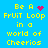 A 4-frame animated contact sheet showing a pixel art animation of text with changing symbols, displayed on a solid blue background.