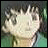A 48x48 pixel buddy icon featuring a cartoon character with spiky brown hair and large eyes, alongside text reading "Anime IM" and "com" on a black background.