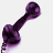 A pixelated purple telephone handset icon with black text reading "I'll be waiting for your call..." on a white background.