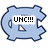 Four light blue puzzle-piece-shaped icons with dark blue outlines, each containing distinct pixelated text in white boxes.