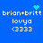 Blue background with white pixelated text and cyan animated symbols above two identical sections of text.
