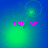 Four display the name 'taylor' in pink text over a blue-green gradient background with shifting green light effects