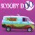 Pixelated buddy icon featuring Scooby-Doo's Mystery Machine van on purple background with 'SCOOBY D' text and a circular logo, alongside green 'Original Icons .com' text on dark green background.