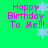 Green background with pink text reading 'Happy Birthday To Me!!' and light blue snowflakes in four repeated