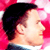 Pixelated static image of a person's profile with dark hair against a pink background, rendered in low-resolution style typical of early 2000s instant messaging icons.
