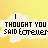 Animated contact sheet of a yellow-themed buddy icon with text and animated elements across multiple frames.