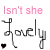 A 50x50 pixel animated contact sheet showing two frames of a buddy icon with pink text, stylized cursive writing, and heart symbols that change color between frames.