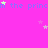 A bright pink background with repeated light blue text 'the princm' and scattered small stars in white, yellow, and purple.
