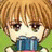 A pixelated anime-style character with light brown hair and large eyes holding a blue object, next to text reading "Anime IM" and "COM" on a black background.