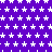 Purple background with white star patterns, some stars missing in a horizontal band, and a gray rectangle in the bottom right corner.