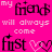 Pixelated pink background with repeated text and heart symbols in black, white, and pink across two identical frames of an animated contact sheet.