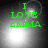 Green text reading "I LOVE EMMA" over a grayscale background with shifting light effects.