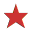 star and vertical bar icons in red, orange, dark brown, black, and white with pixelated edges