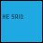 blue and gray with text variations, one featuring a pixelated chain link symbol over the text