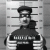 A 3x2 contact sheet of six black-and-white animated frames showing a person in police uniform holding a mugshot sign with changing facial expressions and pose variations.
