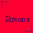 Red background with repeated purple text 'Smode' and star-shaped icons in blue, pink, and dark purple.