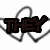 Animated icon with dark brown text 'THEY LOVE' above 'Me' over a gray atomic symbol on white background.