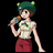 Pixelated anime-style character holding a microphone next to text reading "Anime IM" and "com" on black background.