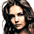 A 2x2 contact sheet of four pixelated frames showing a woman with long brown hair in various poses, alongside text reading "Coolbuddy.com" on the right side.