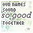 Animated contact sheet of 10 frames showing a text-based buddy icon with changing letter colors and star indicators on a light green background.