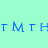 A static image with four colored quadrants displaying blue pixelated text characters on green, gray, pink, and light gray backgrounds.