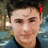A four- shows a person in a blue jacket with red text overlays: 'i' top-left, 'love' top-right, 'Zac!!' bottom-left, and empty bottom-right