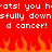 Red background with white pixelated text and orange pixelated flames at the bottom.
