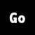 A 50x50 pixel animated buddy icon with white text on a black background, displaying the phrase "Go Fuck Yourself" across three frames in a contact sheet layout.