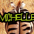 six identical zebra torso images with green text overlays forming a phrase across the top and bottom