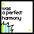 Six display the phrase "it was a perfect harmony" with varying text colors and symbols, each featuring green, light blue, and gray vertical bars at the bottom