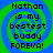 Four identical display pixelated text on a blue and green spiral background with no visible animation changes