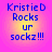 Pixelated text on a gradient background with blue letters and yellow-to-pink color transition.
