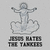 Pixelated grayscale icon shows a figure in space suit with arms outstretched, seated on curved base above two lines of blocky text.