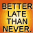 A 48x48 pixel animated contact sheet showing two frames of a text-based buddy icon with orange-yellow gradient background and bold text.